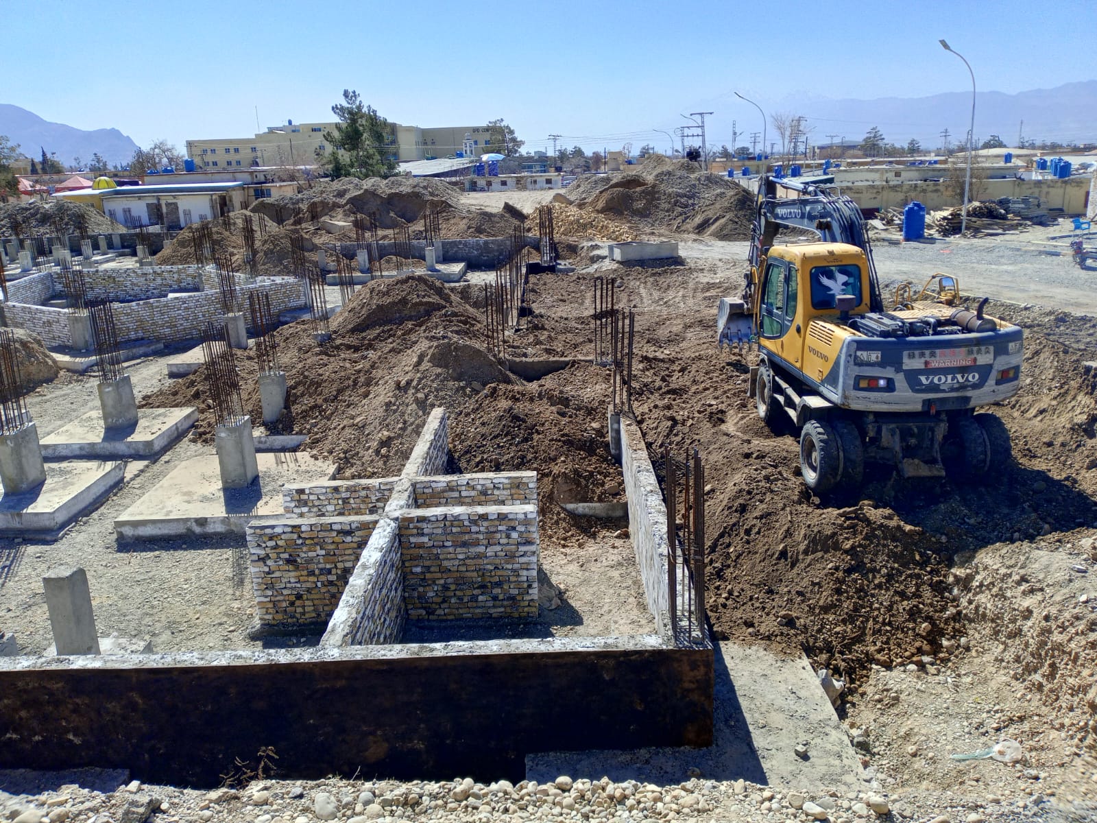 21 MDC, CMH Quetta, foundation and grey-structure stage